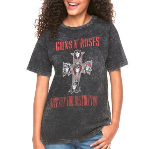 Guns N Roses Mineral Wash rock Tee S L NWT
